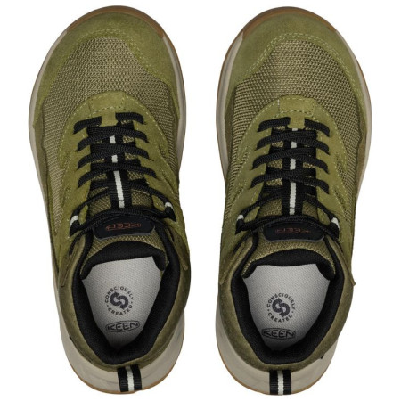 Încălțăminte copii Keen Hightrail Mid Wp Youth Dark Olive