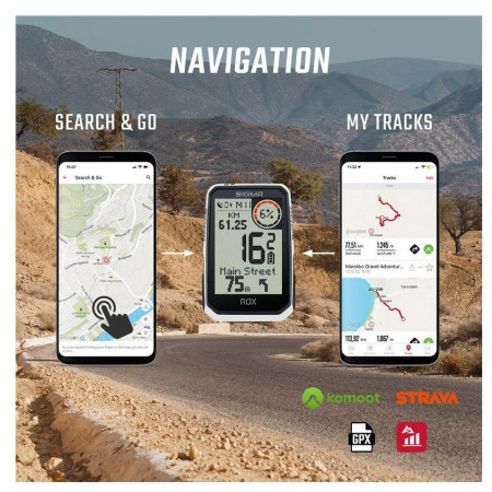 Ciclocomputer Sigma ROX 4,0 Endurance