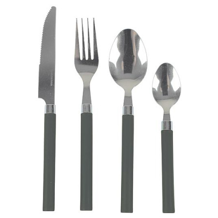 Tacâm Bo-Camp Knife Set 1 Person gri închis grey
