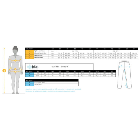 Pantaloni femei Kilpi Dione-W