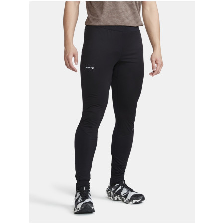 Pantaloni bărbați pentru alergat Craft ADV Essence Warm Wind Tights