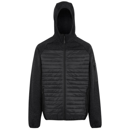 Geacă bărbați Regatta Newhill Hybrid gri Ash/Black