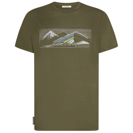 Tricou bărbați Icebreaker M Merino 150 Tech Lite SS Tee Highland