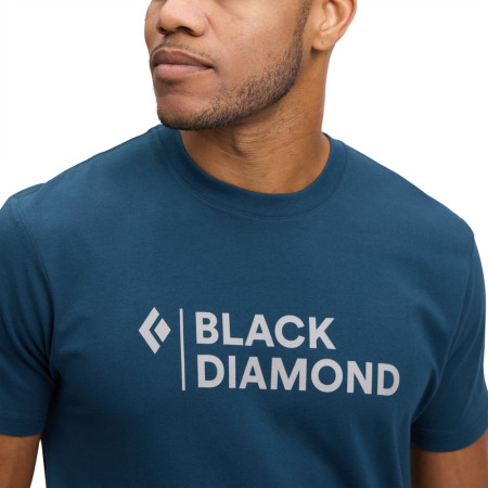 Tricou bărbați Black Diamond M Mini Stacked Ss Tee