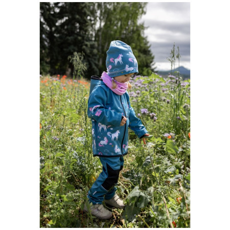 Pantaloni softshell copii WAMU Jednorožci