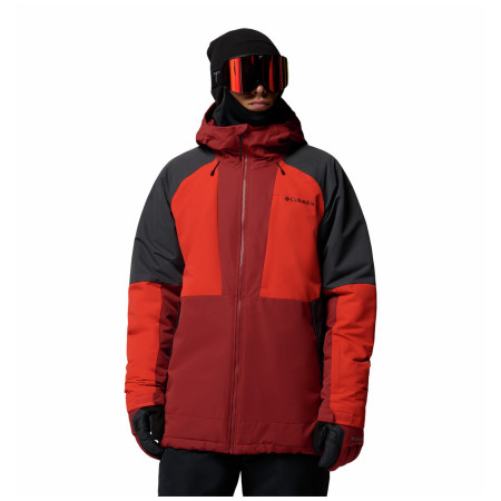 Geacă bărbați Columbia Alpine Echo™ Insulated Jacket roșu Red Oxide, Shark, Super Sonic