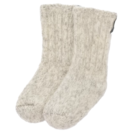 Șosete merino copii Devold Nansen Wool Sock Kid bej Grey Melange
