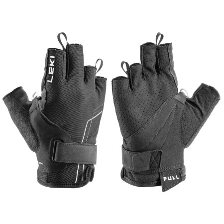 Mănuși Leki Nordic Breeze Shark Short negru/alb