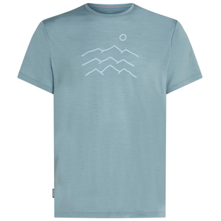 Tricou funcțional bărbați Icebreaker Merino Blend 125 Cool-Lite™ Sphere SS Tee Across the Peaks