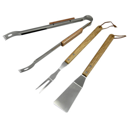 Ustensilă grătar Lucifer Ustensile pentru grătar 38 cm set 3 buc.