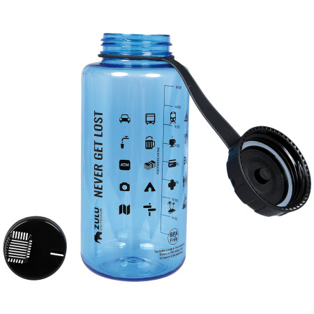 Sticlă Zulu Travel Tritan Wide 1L