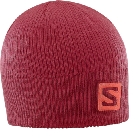 Căciulă Salomon Logo Beanie roșu BikingRed