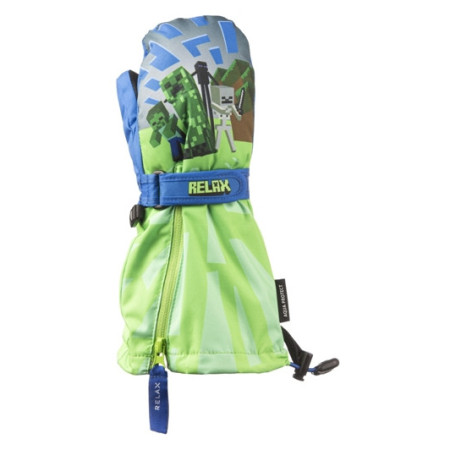 Mănuși de iarnă cu un deget copii Relax Dumbo verde