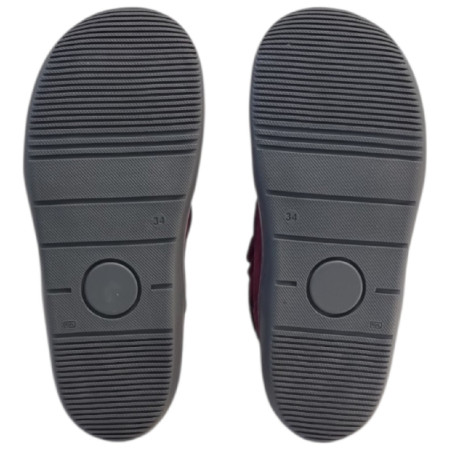 Încălțăminte barefoot pentru copii beBare 3555TY Bordeaux