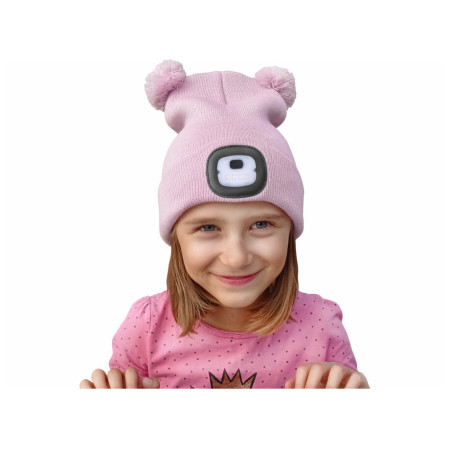 Căciulă cu lanternă frontală Extol Kids