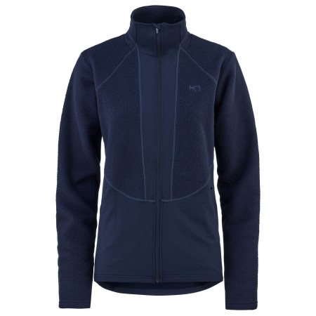 Hanorac femei Kari Traa Ragnhild F/Z Midlayer gri/negru