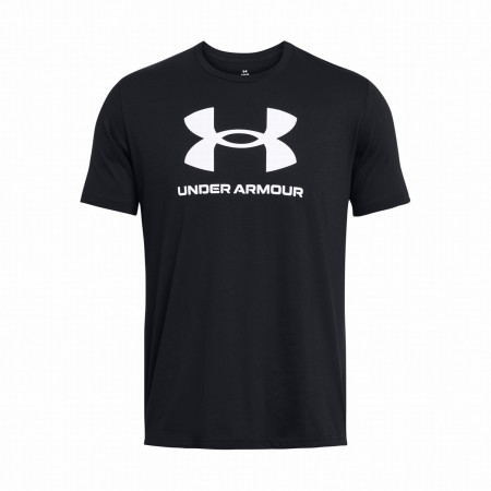 Tricou bărbați Under Armour Sportstyle Logo Update SS negru/alb Black/White