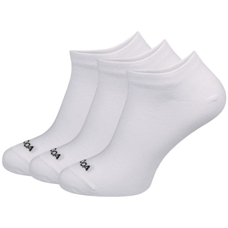 Șosete MOOA Essential Low 3-pack alb white