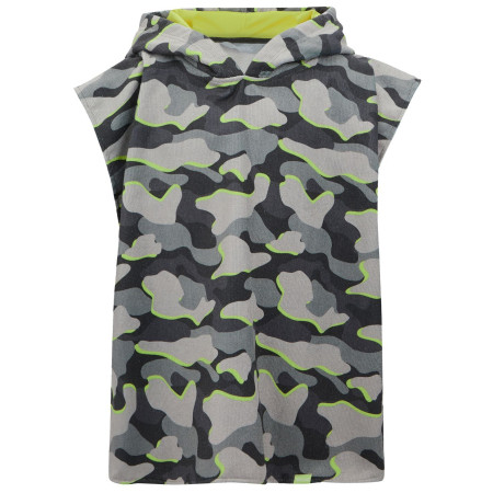 Poncho copii Regatta Kids Towel Robe DrkStrmCamo gri DrkStrmCamo