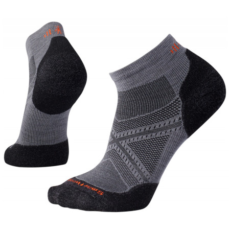Sosete Smartwool PhD Run Light Elite Low Cut negru/gri