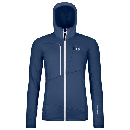 Hanorac femei Ortovox Fleece Grid Hoody W