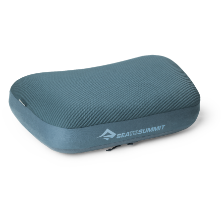 Pernă de voiaj Sea to Summit Aeros Premium Pillow - Large albastru Mediterranea