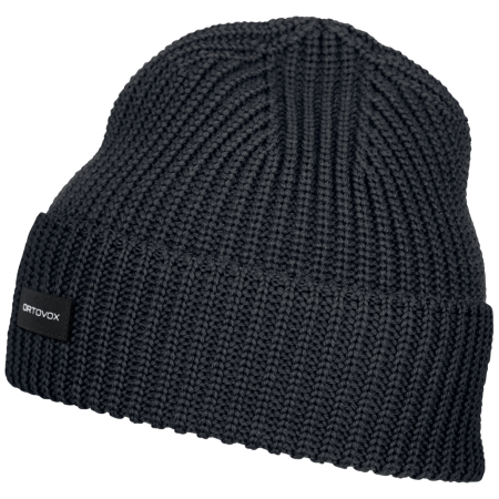 Căciulă Ortovox Cozy Rib Beanie negru Black Raven