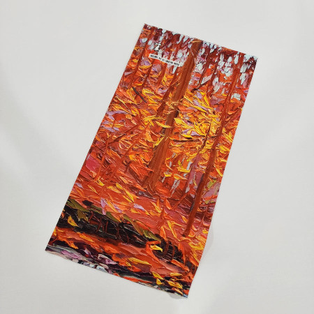 Fular multifuncțional High Tail Designs Hiking Gaiter Autumn Glory