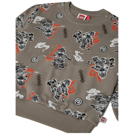 Hanorac copii Lego Wear Lwsian 715 Brown