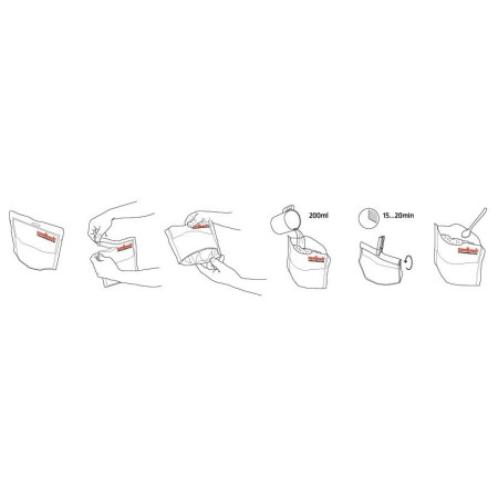 Travellunch Cartofi bătuți cu praz fara gluten 250 g