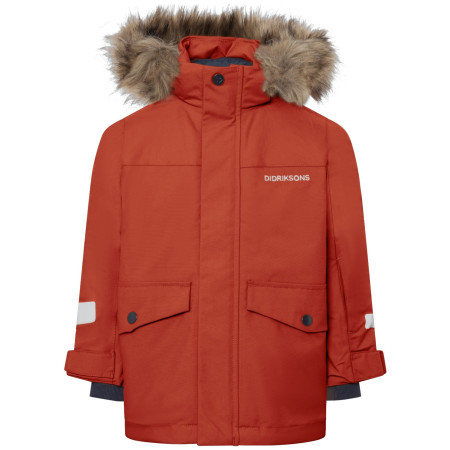 Geacă de iarnă copii Didriksons Bjärven Kids Parka 5 Rust portocaliu/ Rust