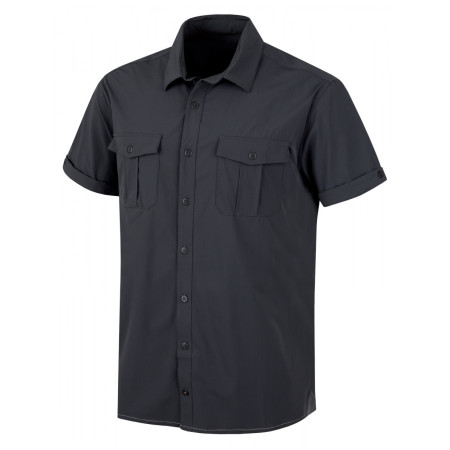 Cămașă de bărbați Husky Gomy M gri închis grafit