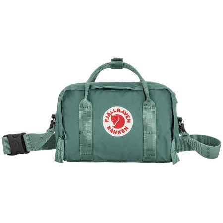 Geantă de umăr Fjällräven Kånken Crossbody verde frost green