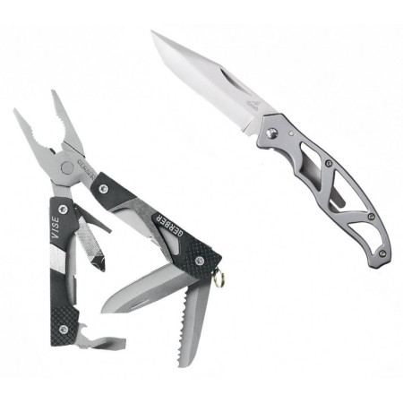 Set multitool Gerber Multitool Vise + Paraframe Mini
