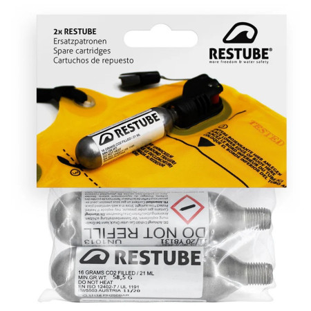 Piesă de rezervă Restube CO₂ cartridge 16g (2pack)
