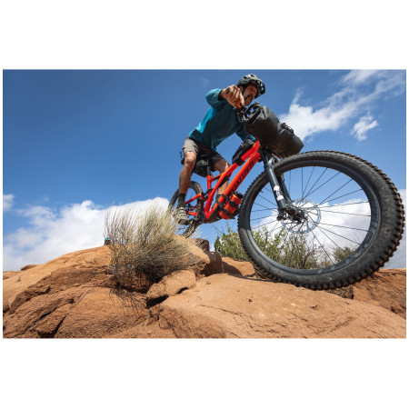 Sticlă oțel Klean Kanteen Wide w/Wide Loop Cap - brushed stainless 1182 ml