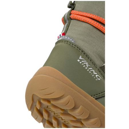 Încălțăminte de iarnă copii Viking Outdoor Footwear Birch Barefoot Warm WP Pull-on Olive