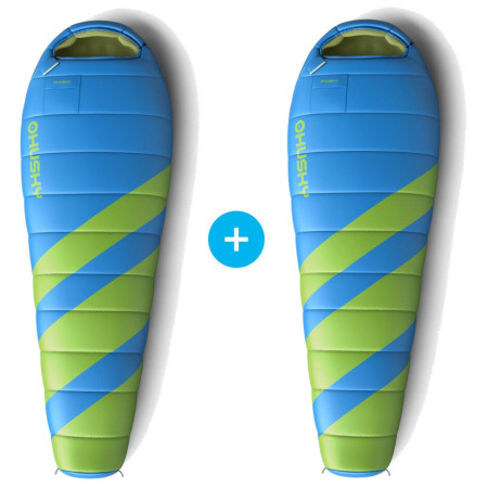 Set sac de dormit Husky
Mantilla -5°C + Mantilla -5°C verde/albastru