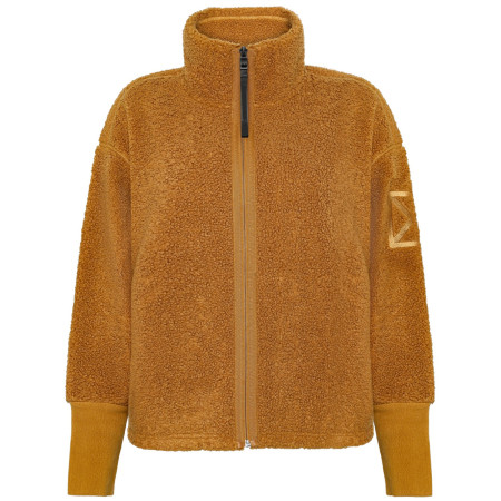 Hanorac femei Didriksons Mella Wns Fz 3 portocaliu/ Spice Brown