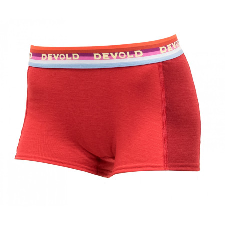 Chiloți femei Devold Hiking Woman Hipster roșu