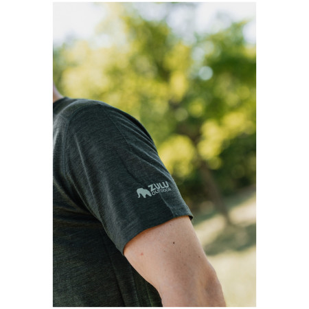 Tricou bărbați Zulu Merino Fire 160 Short Comfy