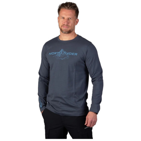 Tricou bărbați Northfinder Celetin albastru închis bluenights