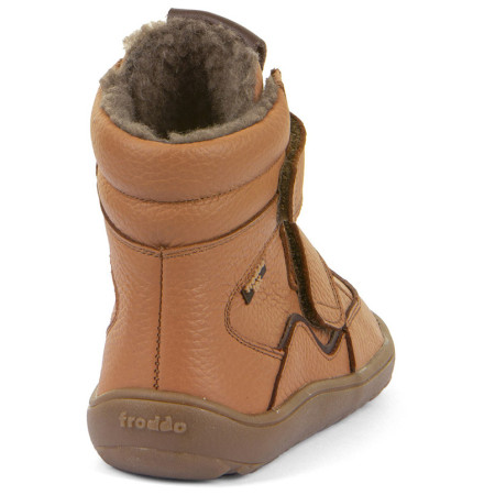 Încălțăminte de iarnă copii Frodo Barefoot Tex Winter Cognac