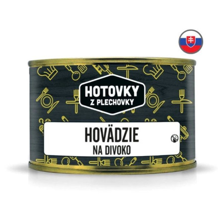 Fel principal Hotovky z plechovky Friptură de vită 400g