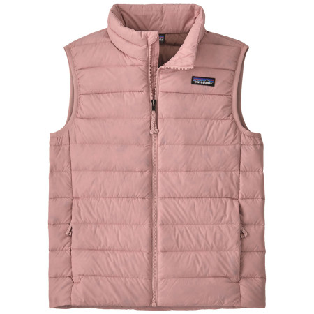 Vestă pentru copii Patagonia K's Down Sweater Vest - Fuzzy Mauve roz Fuzzy Mauve