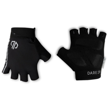 Mănuși de ciclism femei Dare 2b Women's Cycle Mitts negru Black/Reflective