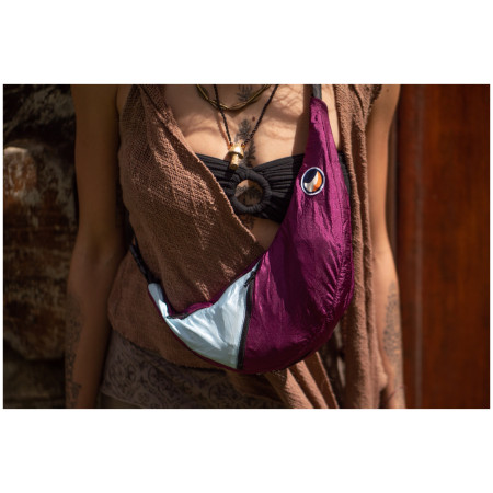 Borsetă Ticket to the moon Upcycled Sling Bag