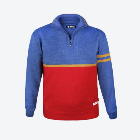 Bluză Kama 4072 albastru denim blue