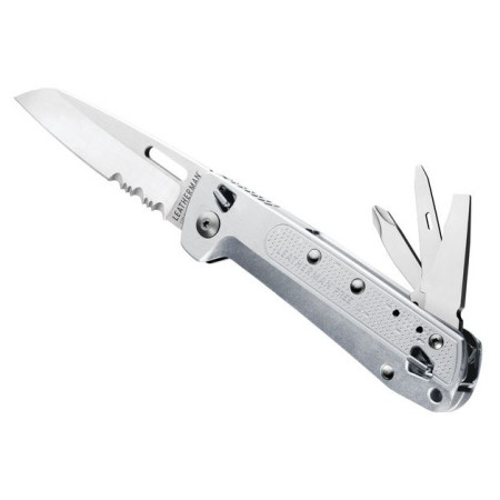 Cuțit multifuncțional Leatherman Free K2X argintiu