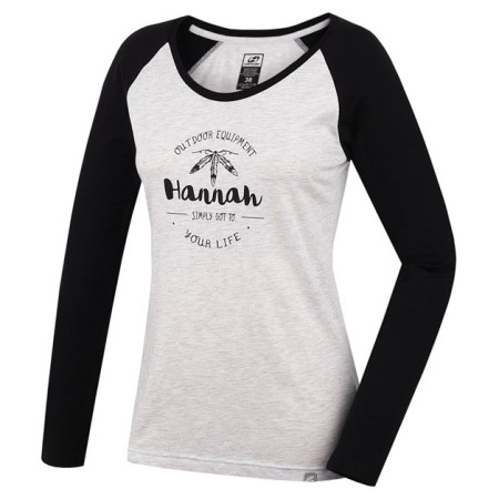 Tricou femei Hannah Emily dlouhý rukáv (2016) gri GrayMel/Anthracite